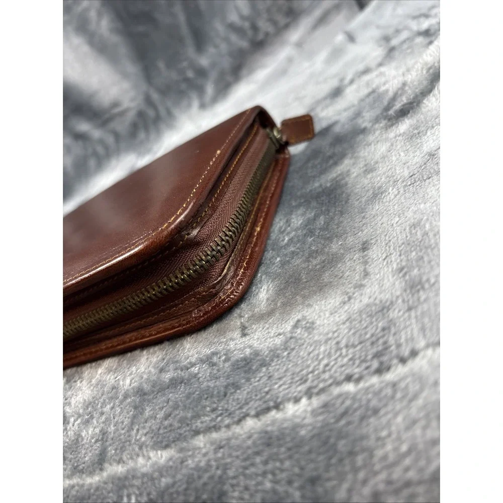 Rhinoskin Tri-Fold Brown Handheld Organizer‎ Leather Case For Electronic Devices
